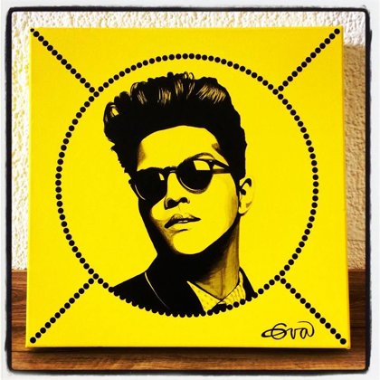 Bruno Mars_30x30cm