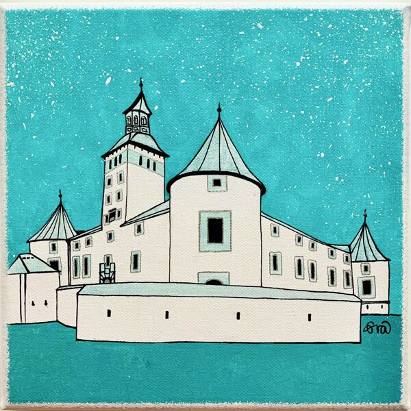 Bytčiansky_zámok_20x20cm