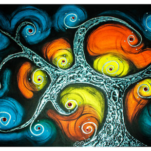 arbre en fleurs_100x70cm