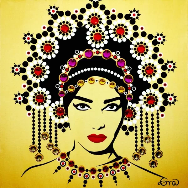 Maria Callas_40x40cm