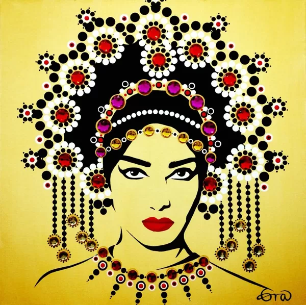 Maria Callas_40x40cm